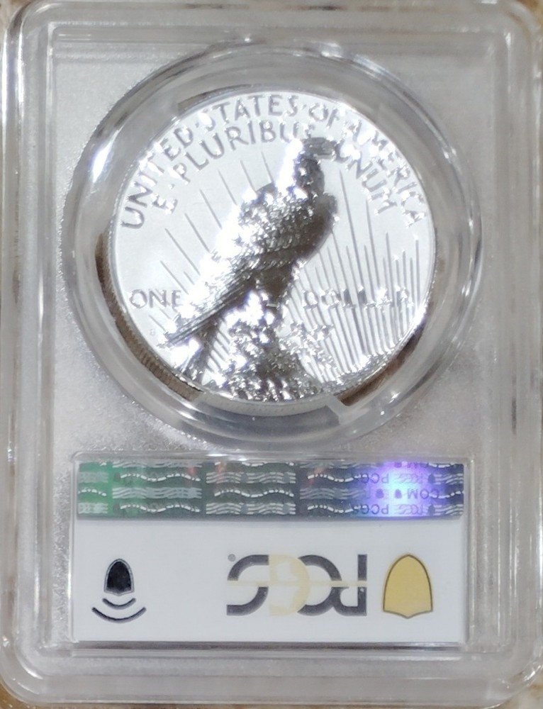 2025-S Peace dollar, Reverse Proof First Strike issue, PCGS PR-69