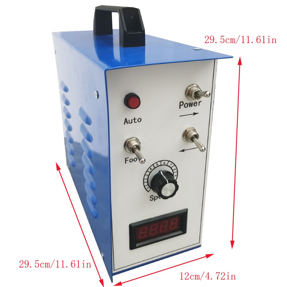 1T Welding Positioner Rotator Iron Roller Welding Pipe Turning Roll Control Box