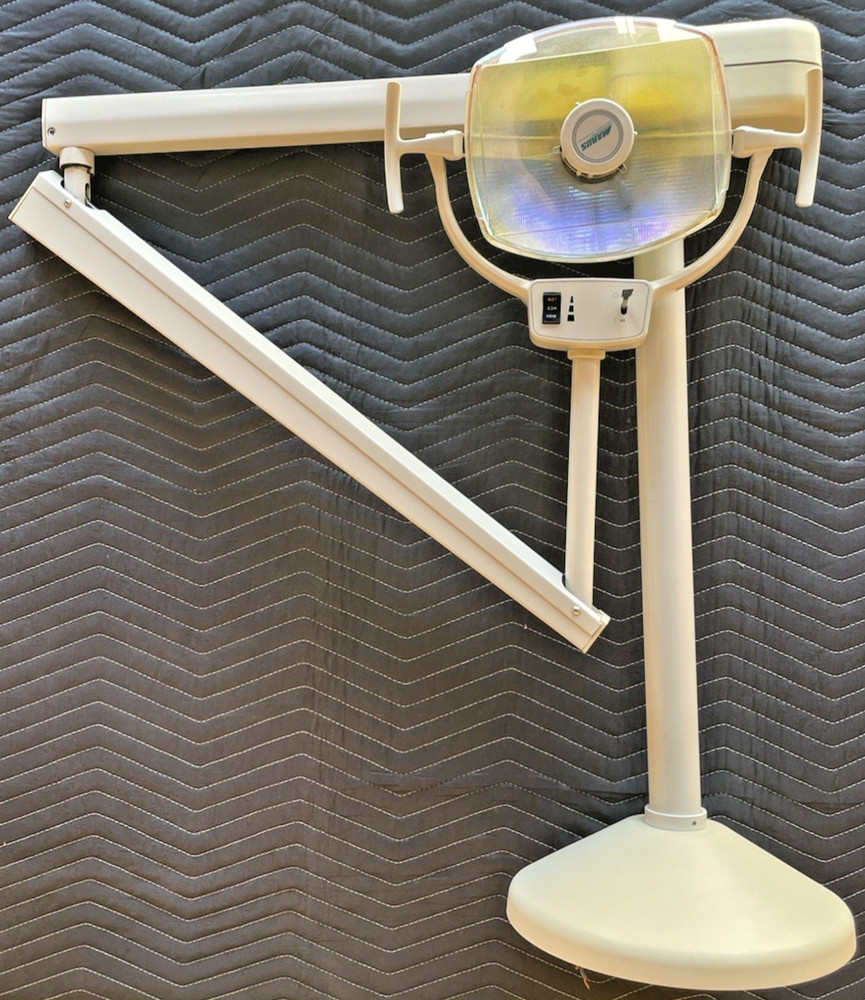 Marus CL1000 Dental Ceiling Mount Halogen Exam Light With 24" Vertical Post-115v