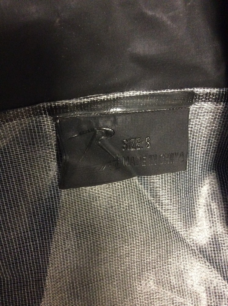 Black SECURITY Rain Jacket - Rothco PVC Security Staff Uniform Coat Small