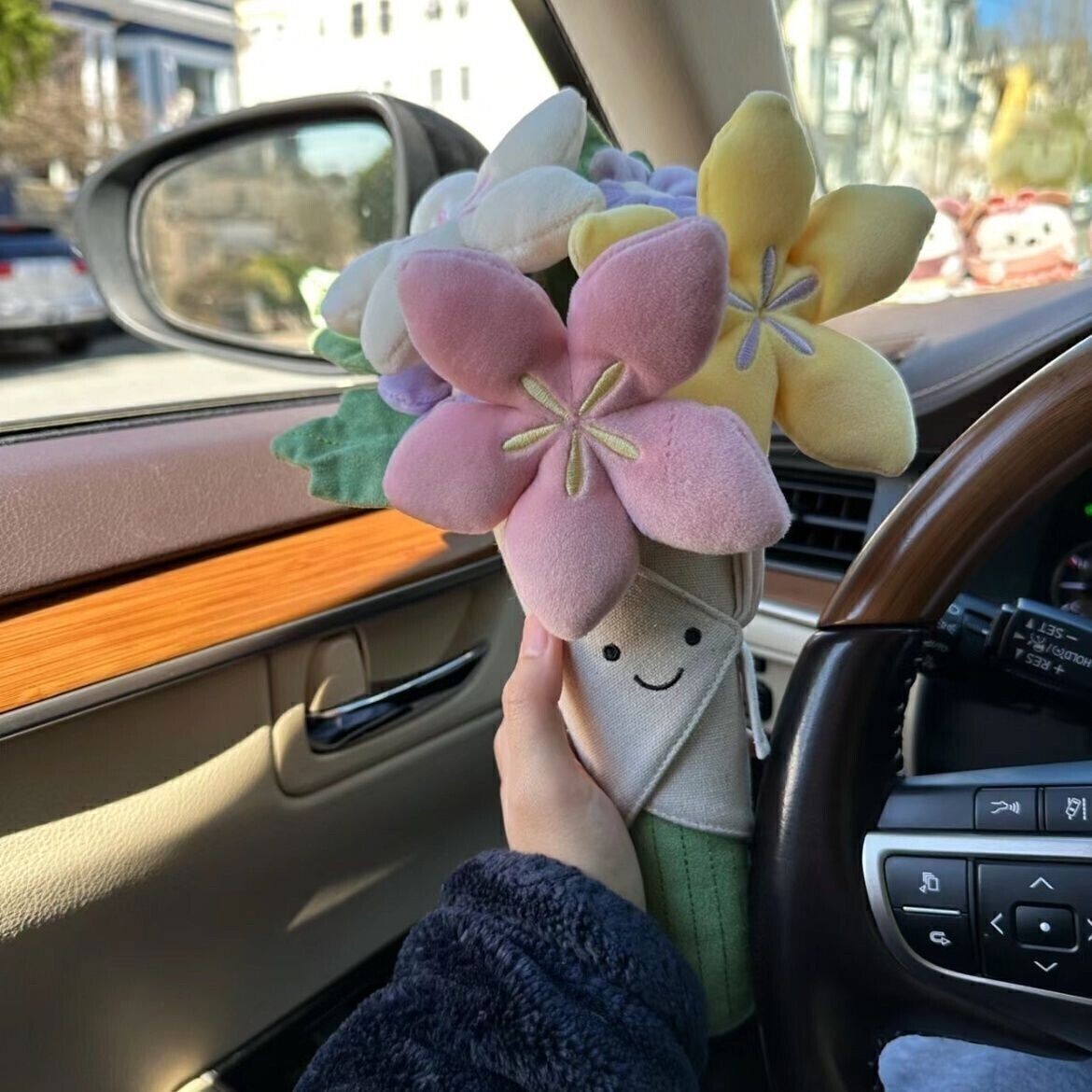 Jellycat Bouquet Flowers Toy Girls Birthday Wedding Gifts Doll Toy NWT