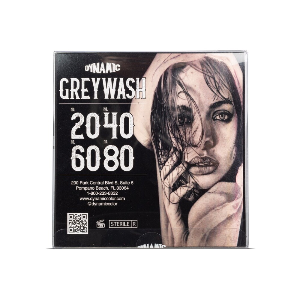 Dynamic Greywash Tattoo Ink Set– 4oz Bottles
