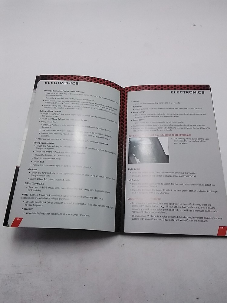 2011 Dodge Avenger User Guide OEM