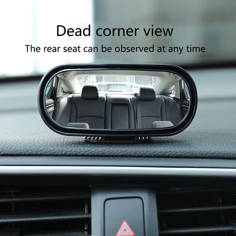 Blind Spot Car Mirror Rectangular,Adjustable Blindspot Convex Sliver 1 Piece