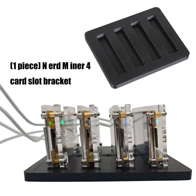 Beginner Friendly Quick Setups Mount For Cryptos Miners 4 Slot Configuration