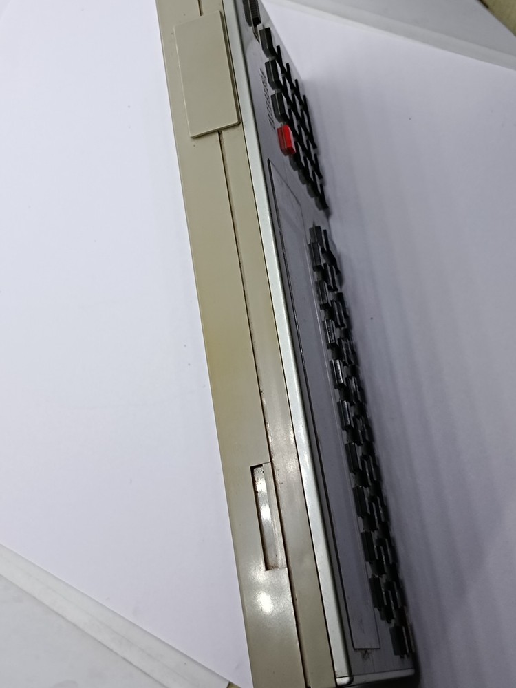 Casio PB-700 Personal Computer w/ case & OR-4 Cards Untested