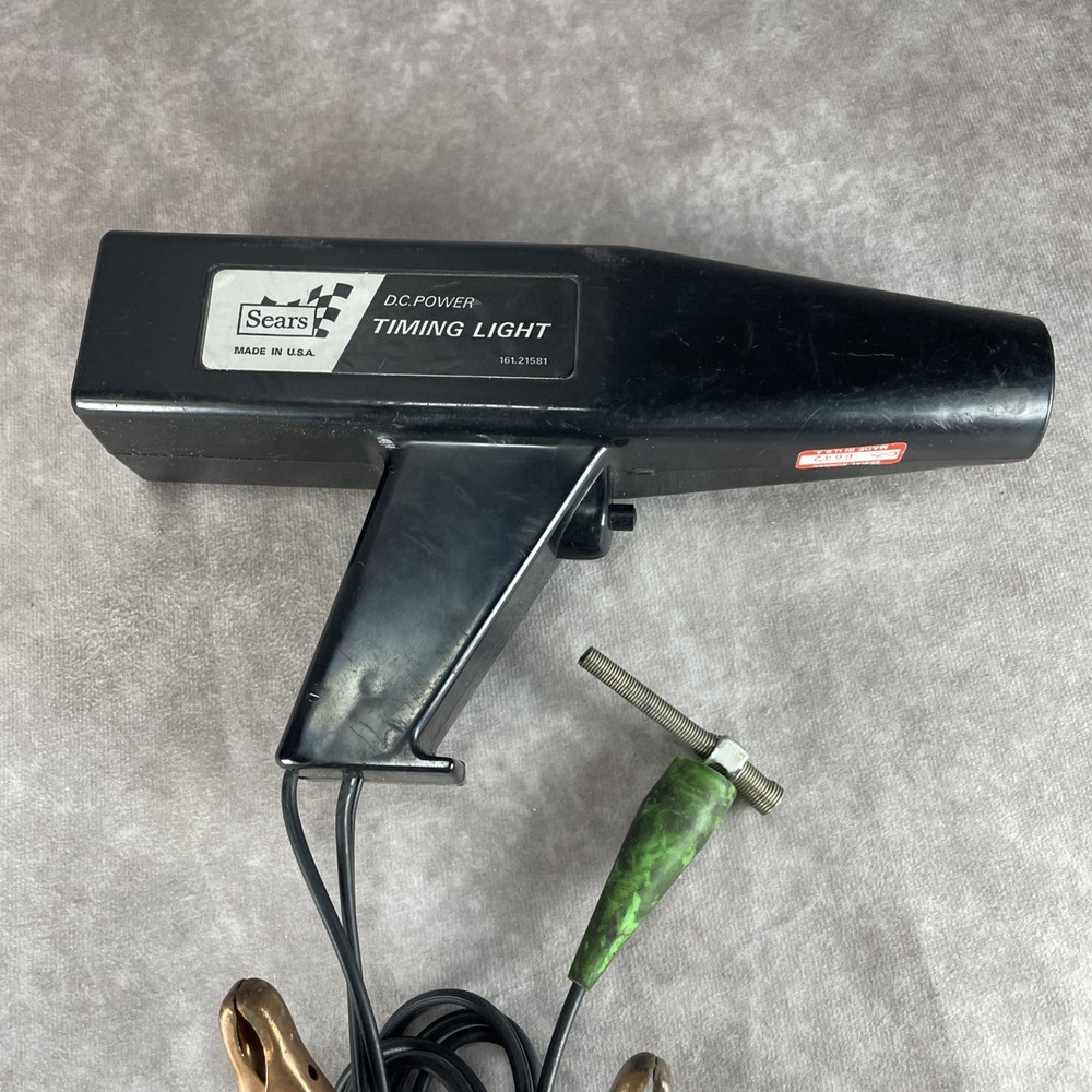 Vintage Sears Inductive Pickup DC Timing Light Model 161.2158 Untested