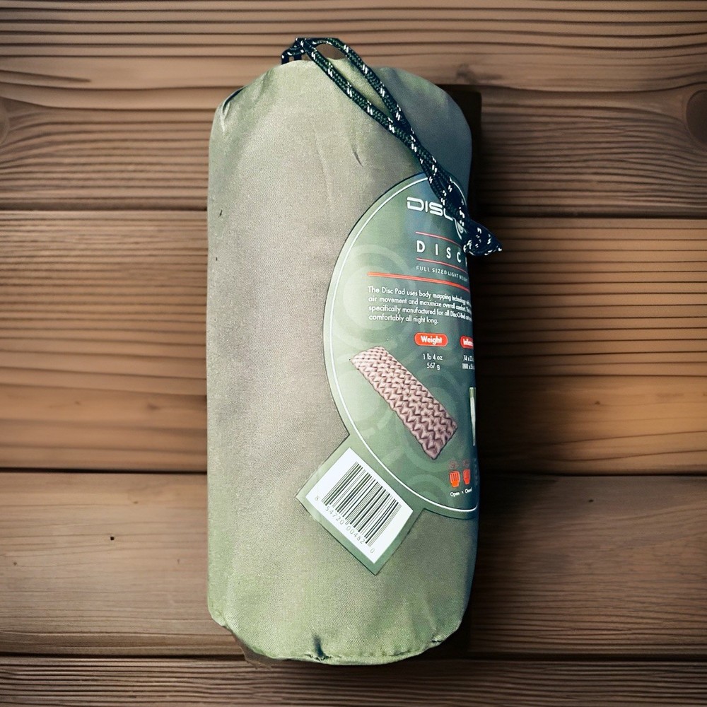 🏕️ KLYMIT Disc-O-Bed Disc Pad Full Sized Lightweight Inflatable Sleeping Pad