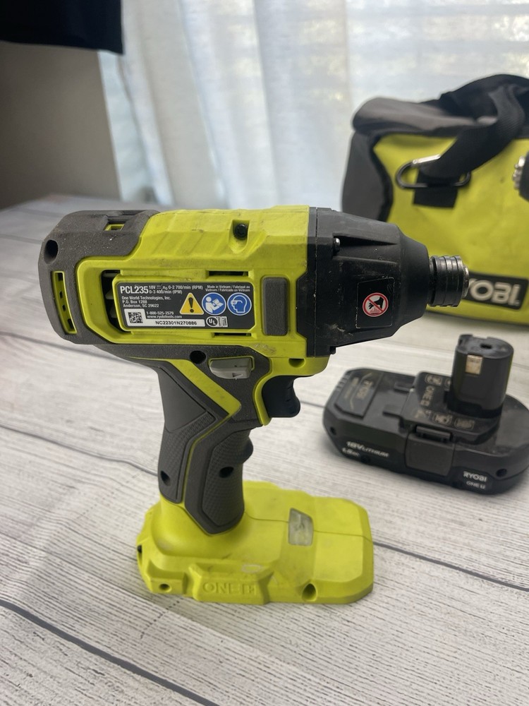Ryobi One + Lot 2 Carring Bag