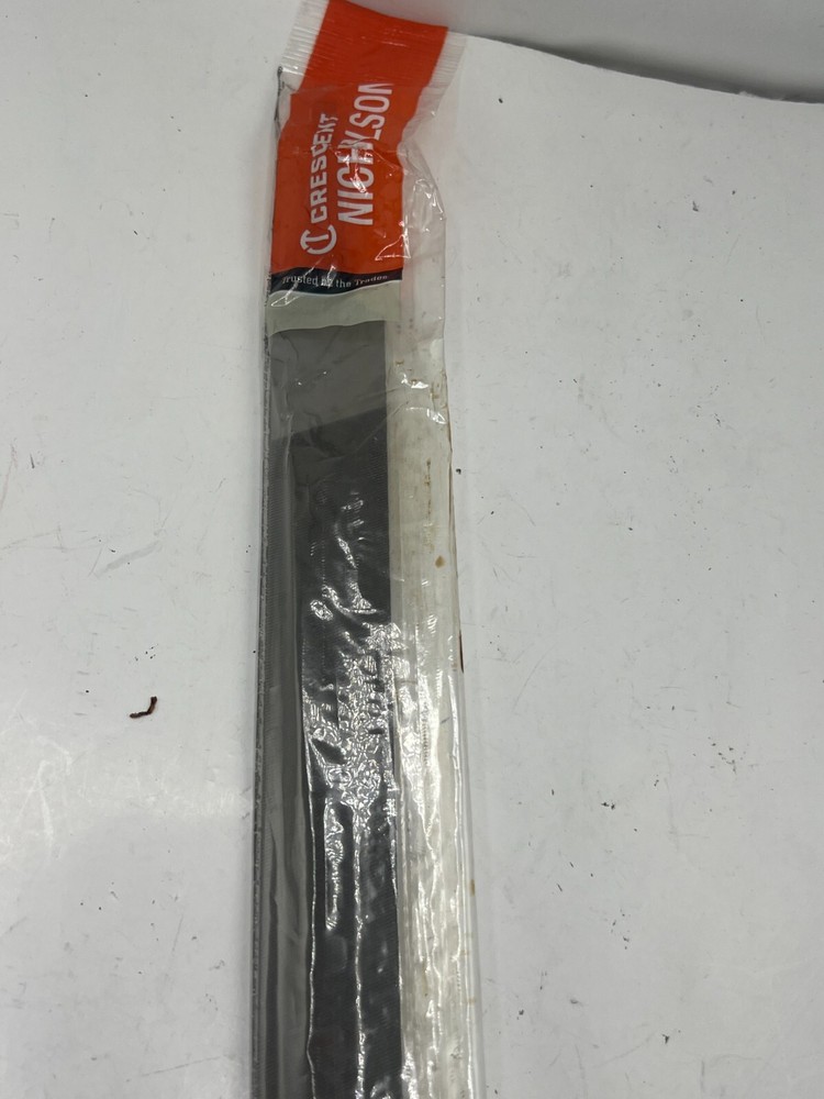 CRESENT NICHOLSON 03731NN 10" Length Rectangular Flat Double-Cut Smooth File
