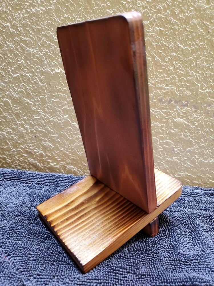 Custom Handmade 🧩 Solid Wood 🪵 Comic Book Display - Phone Holder - CGC Book🔥