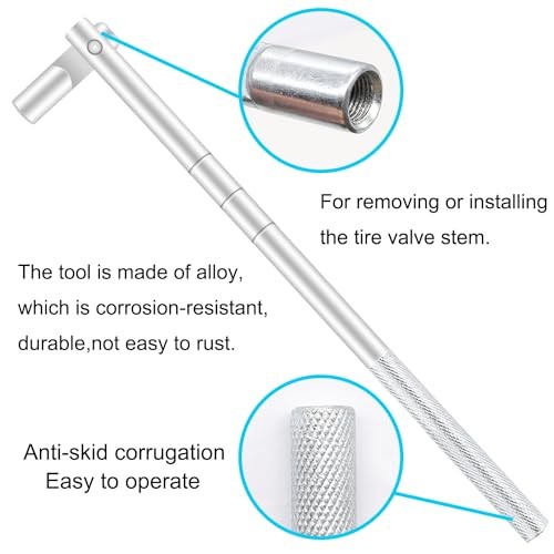 Tire Valve Stem Tool Puller and Installer Kit - 4PCS TR412, 4PCS TR413, 4PCS