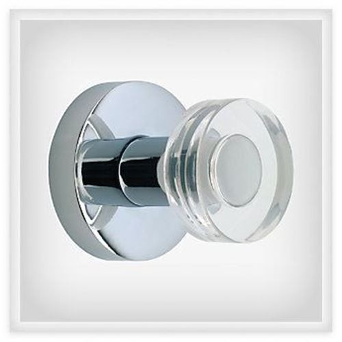 Single Prong Hook with Clear Acrylic Accent