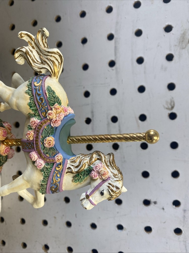 The Carousel Rose Clock (hand Painted, Limited Edition) NEW!!!!