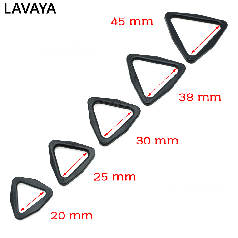 Plastic Triangle Slider Adjust Buckle for Backpack Straps Webbing