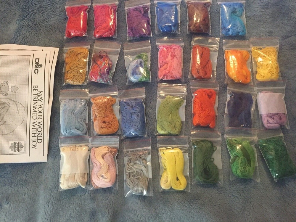 EMBROIDERY FLOSS THREAD NEEDLEWORK 27 SKEINS