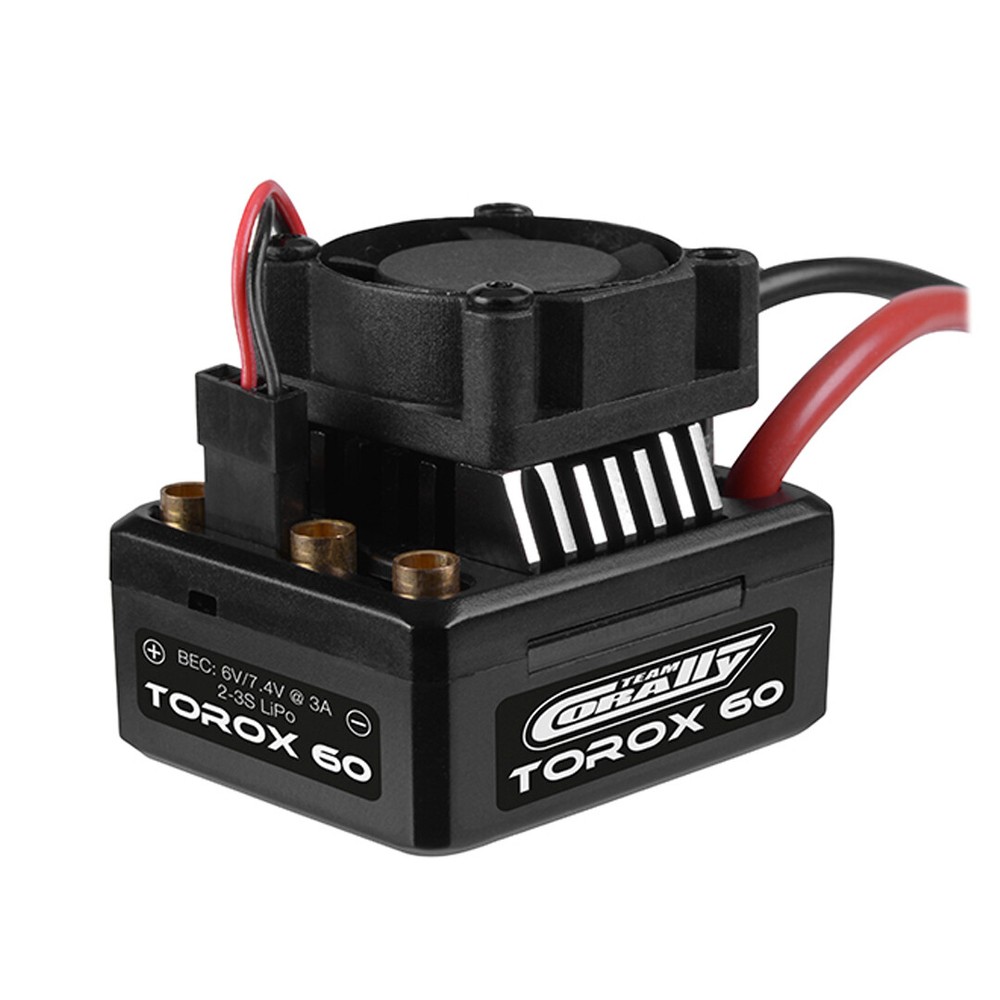 NEW Corally Speed Controller - TOROX 60 - Brushless - 2-3S