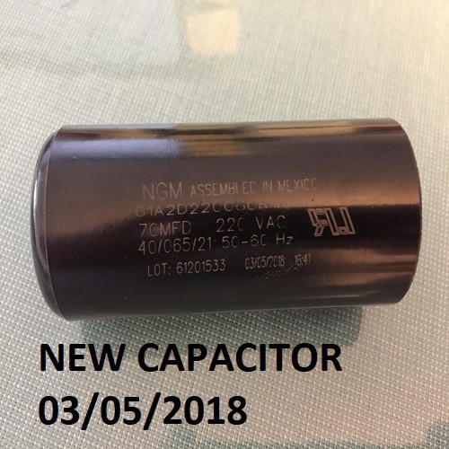 Genie 19988A Compatible Motor Starting Capacitor 19988A