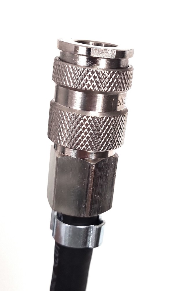 15 Metre Compressed Air Line Hose with Euro Type Adaptor & Coupling Fitted.