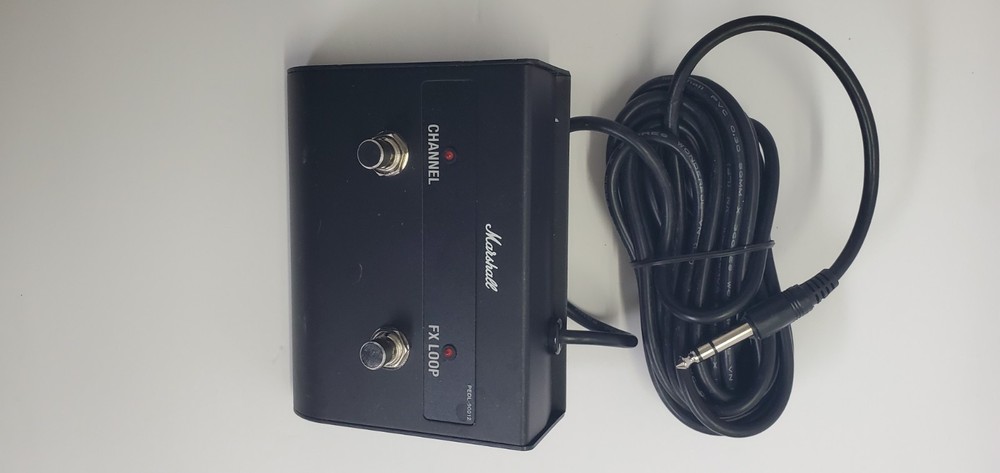 Marshall Footswitch PEDL-90012 2-Button Channel FX Loop Guitar Amp Controller