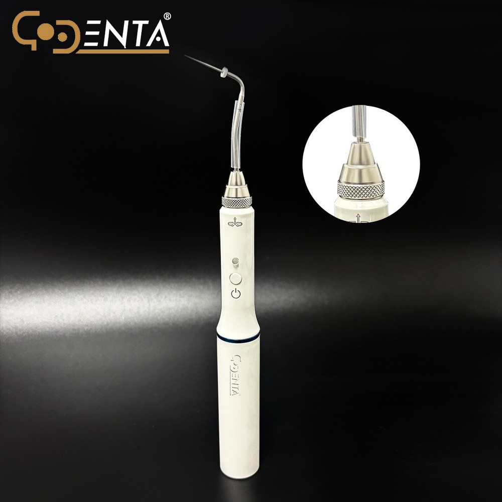 Cordless Gutta Percha Obturation System, Endo Heated Pen, 2 Tips, Root Tools