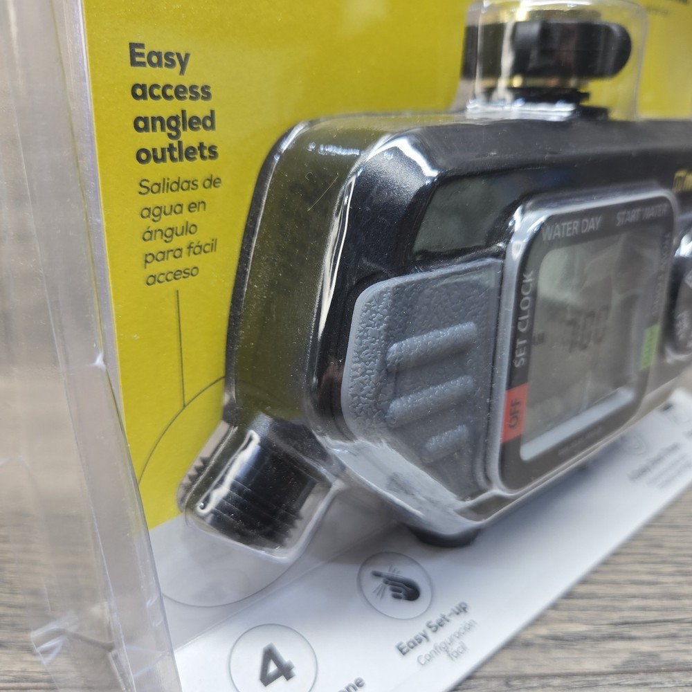 Melnor Hydrologic Automatic 4-Outlet Programmable Water Timer 821145 NEW