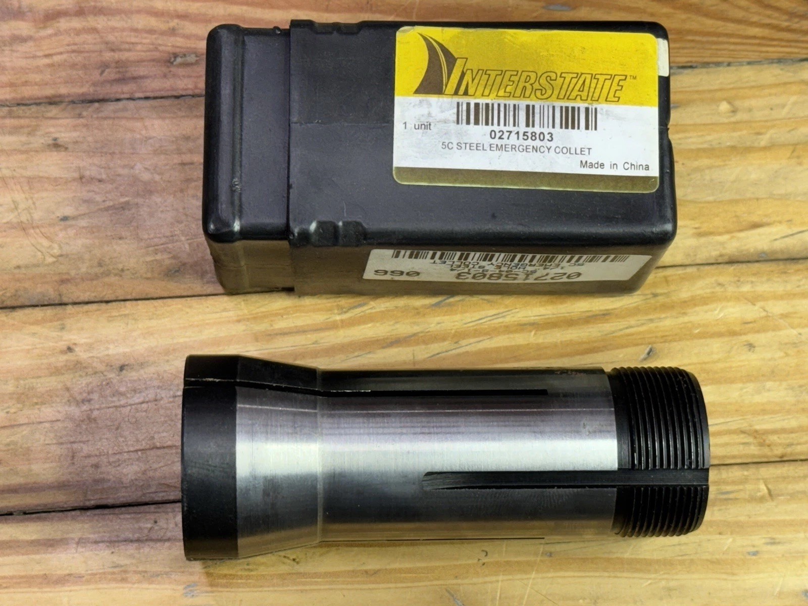 5C-E Interstate 5C E Emergency Collet 1/4” Hole Steel 5C-04-S-1/4