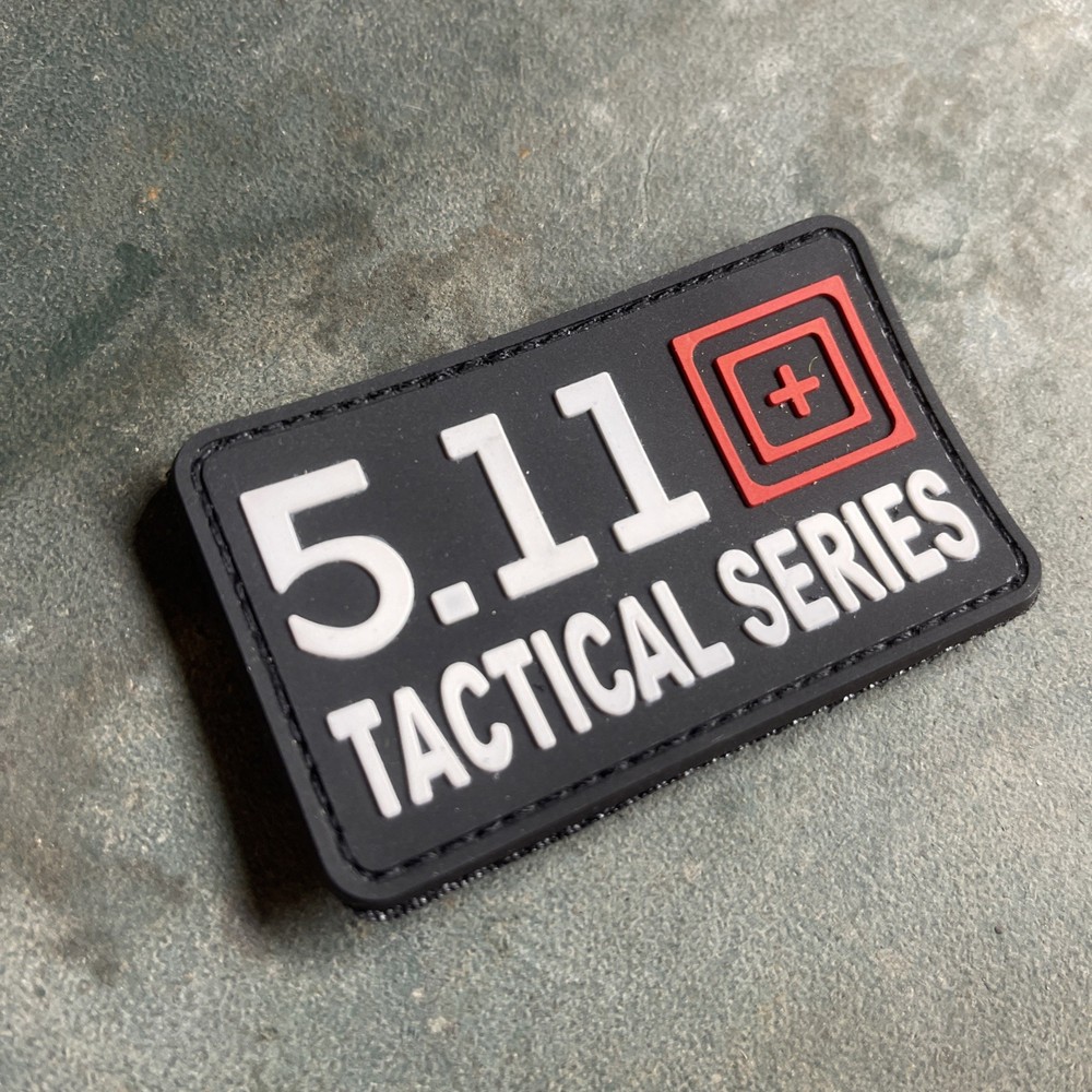 5.11 Tactical Series Bullseye Target Patch 3D PVC Hook And Loop Patch Badge EUC
