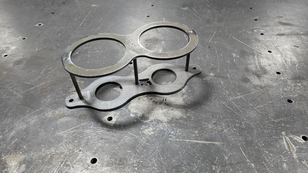 Fabricated Cup Holder