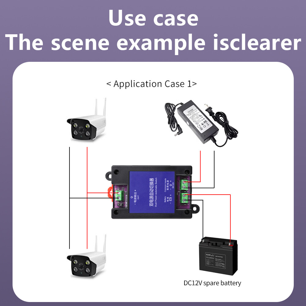 Dual Power Automatic Switcher UPS Emergency Power Failure Auto Transfer Switch