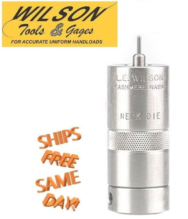 L.E. Wilson Stainless Interchangeable Bushing Neck Die for 30-30 Win # SND-3030
