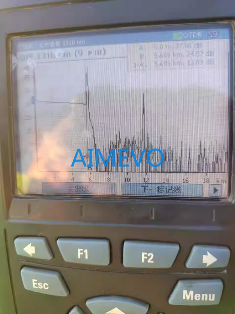 1PCS USED EXFO AXS-100 ACCESS OTDR/