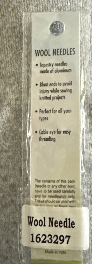 Knitters Pride Wool Needles 3 Pack NEW