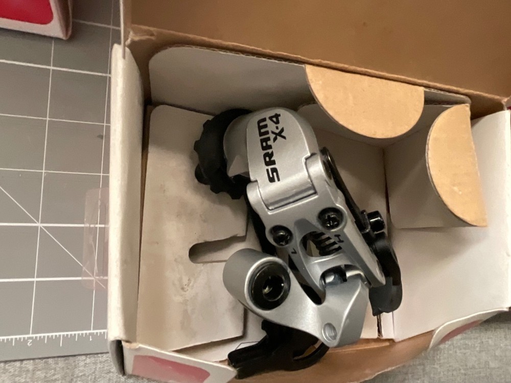 5 items, 3 SRAM X-4 Trigger Shifter Set, dual pull, x5, x7,