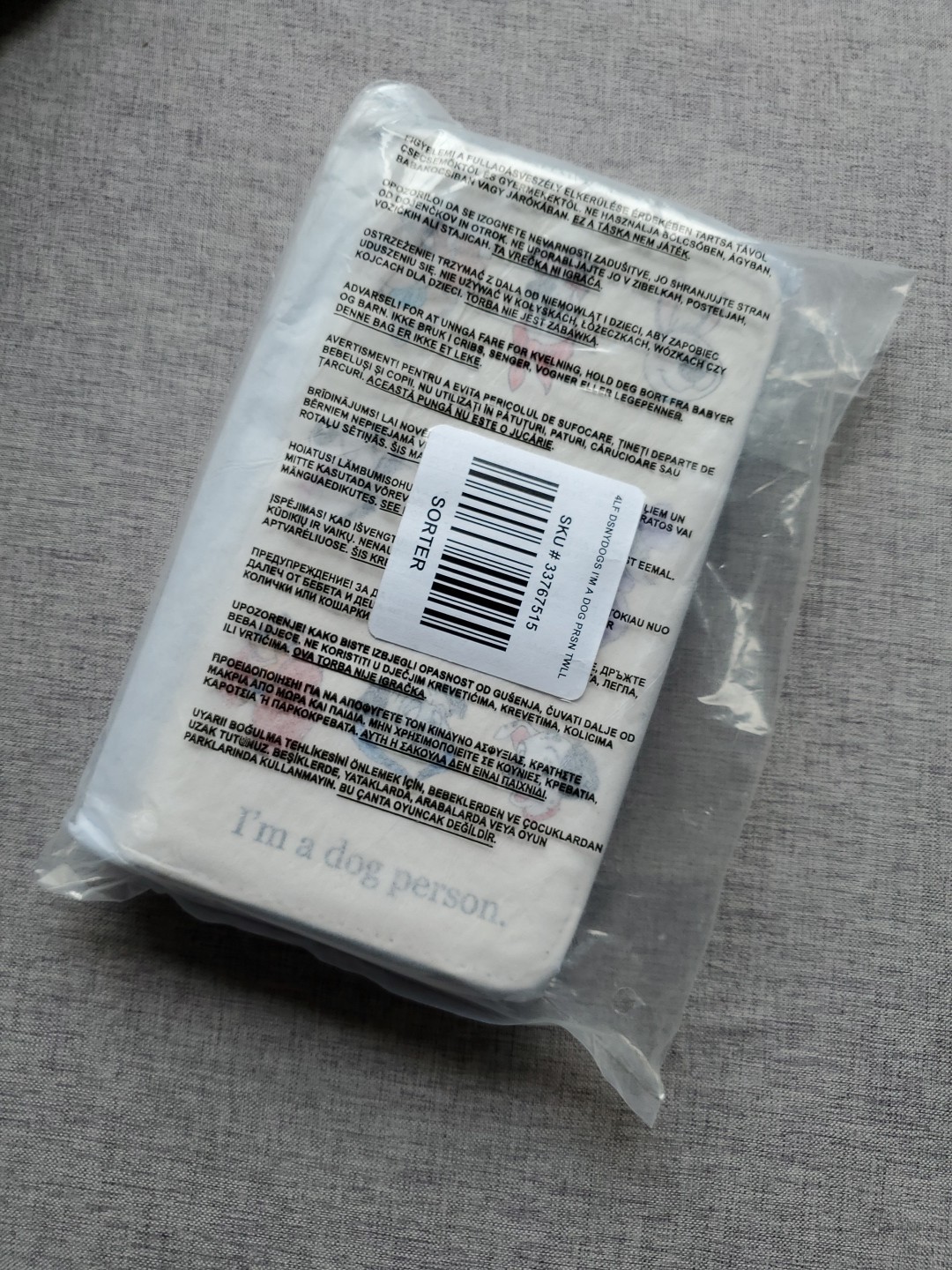 Loungefly Disney Dogs Wallet I'm A Dog Person Tech Wristlet Wallet NEW