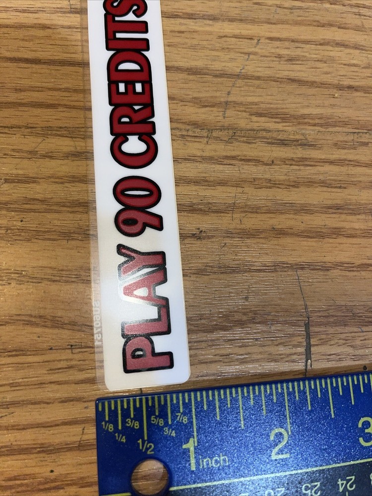 Play 90 Credits Decal New /BA