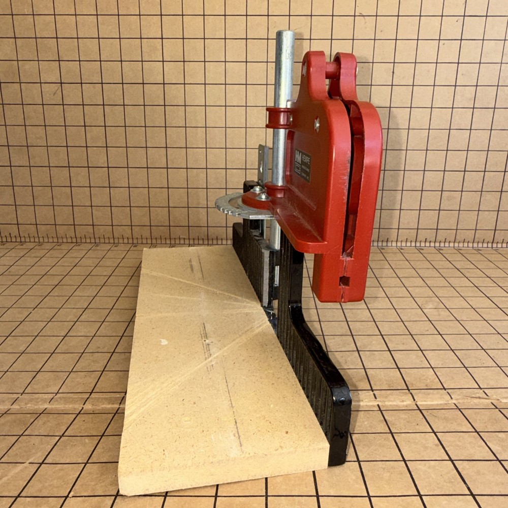 HEMPE Miter Box Model 3616 Adjustable Red Work Bench Tool