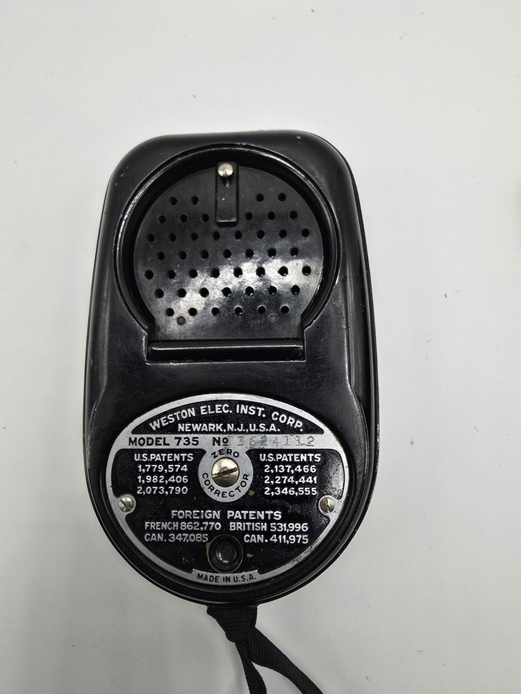 Weston Master II Universal Exposure Meter Model 735