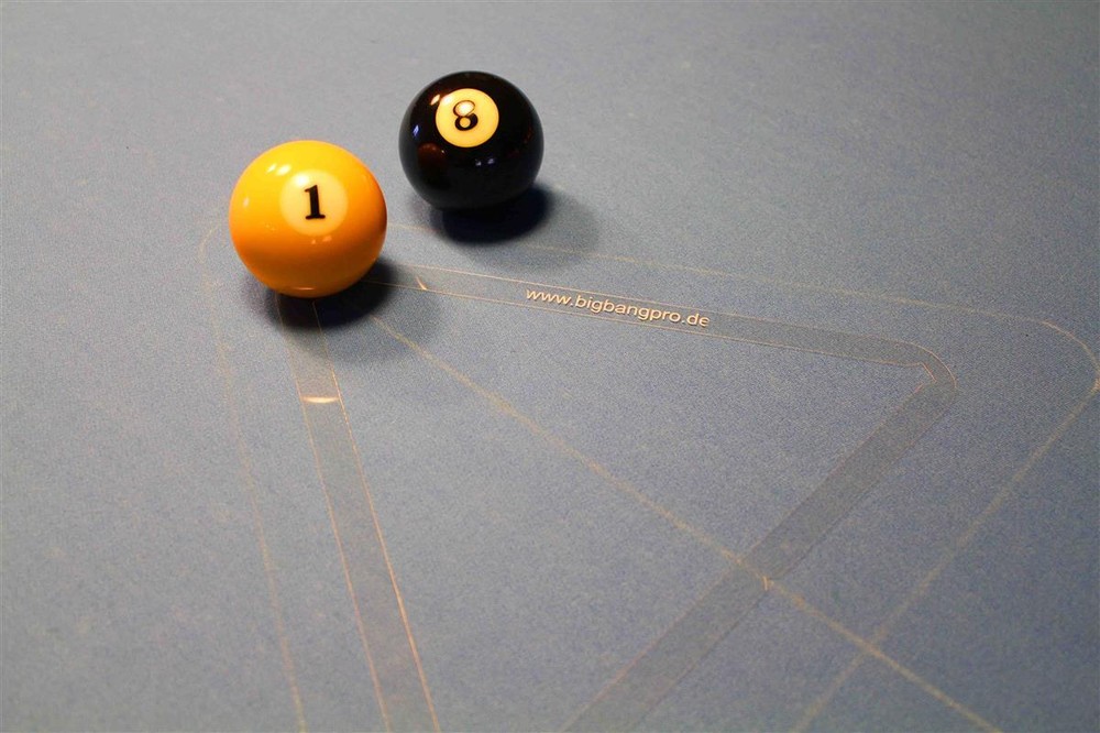 Big Bang Pro 8-Ball Construction Template Billiards Magic Rack Triangle