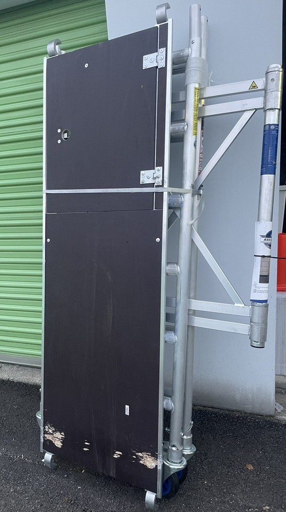 Aluminum Scaffold - Folding Tower - Stackable - 997 lbs Load