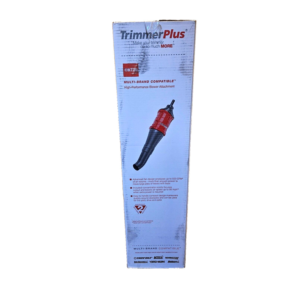 Trimmer Plus CB720 Universal High Performance Blower Attachment New