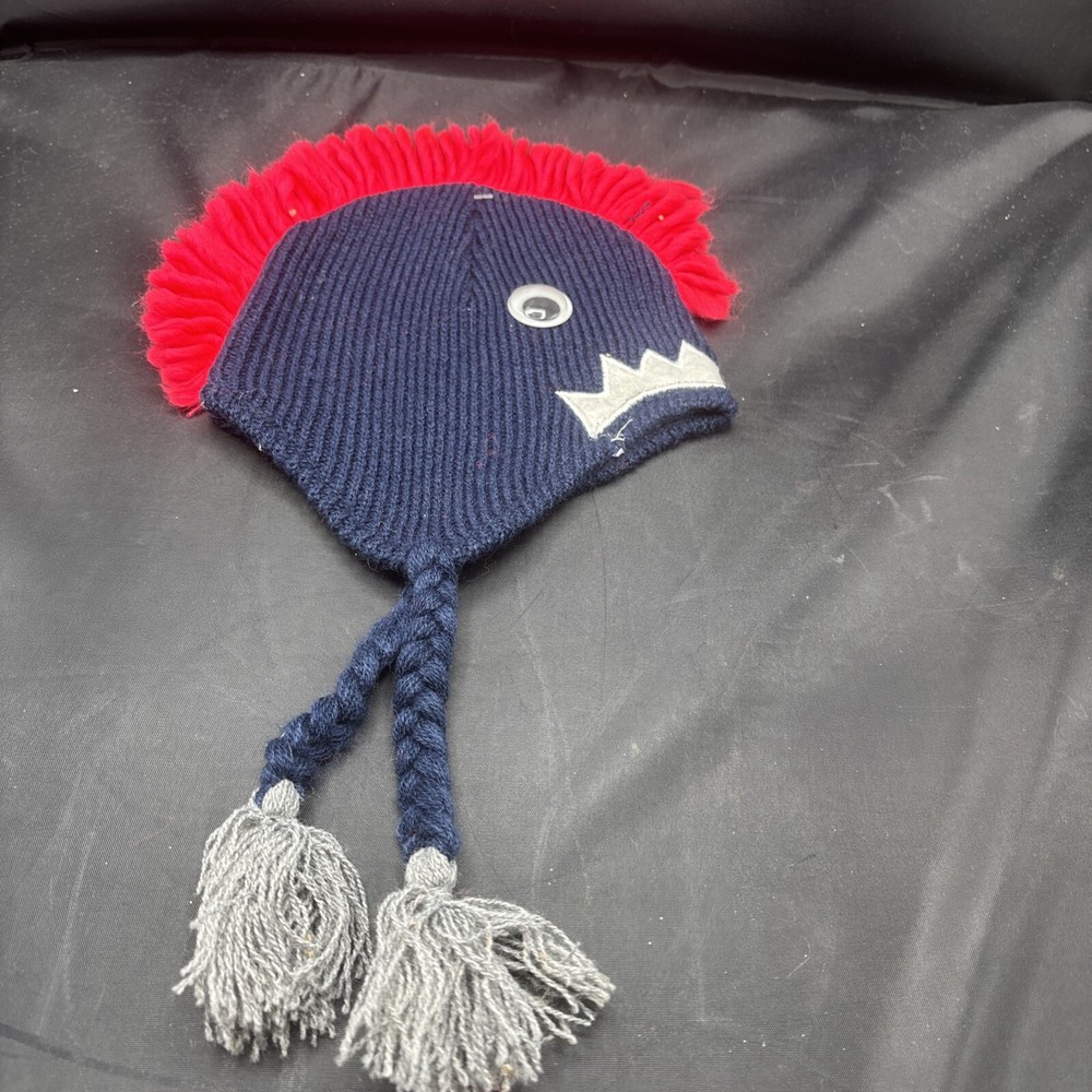 Blue And Pink Zany Dog Hat