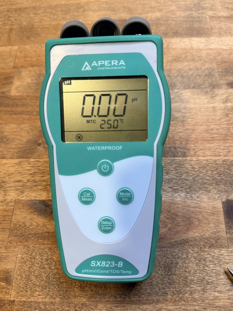 Apera Instruments PC 823-B Portable pH/EC/TDS/Temp Meter