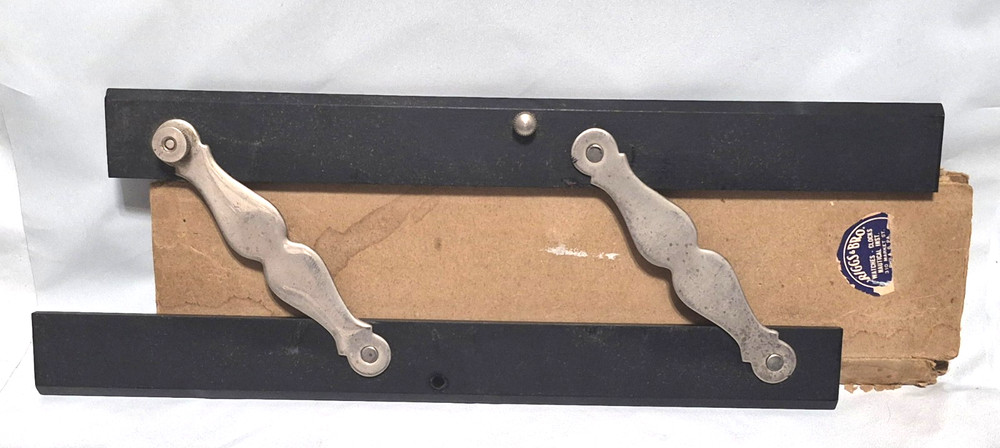 The Riggs & Bro. Phila. Adjustable Hinged Parallel Line Nautical /Drafting Tool