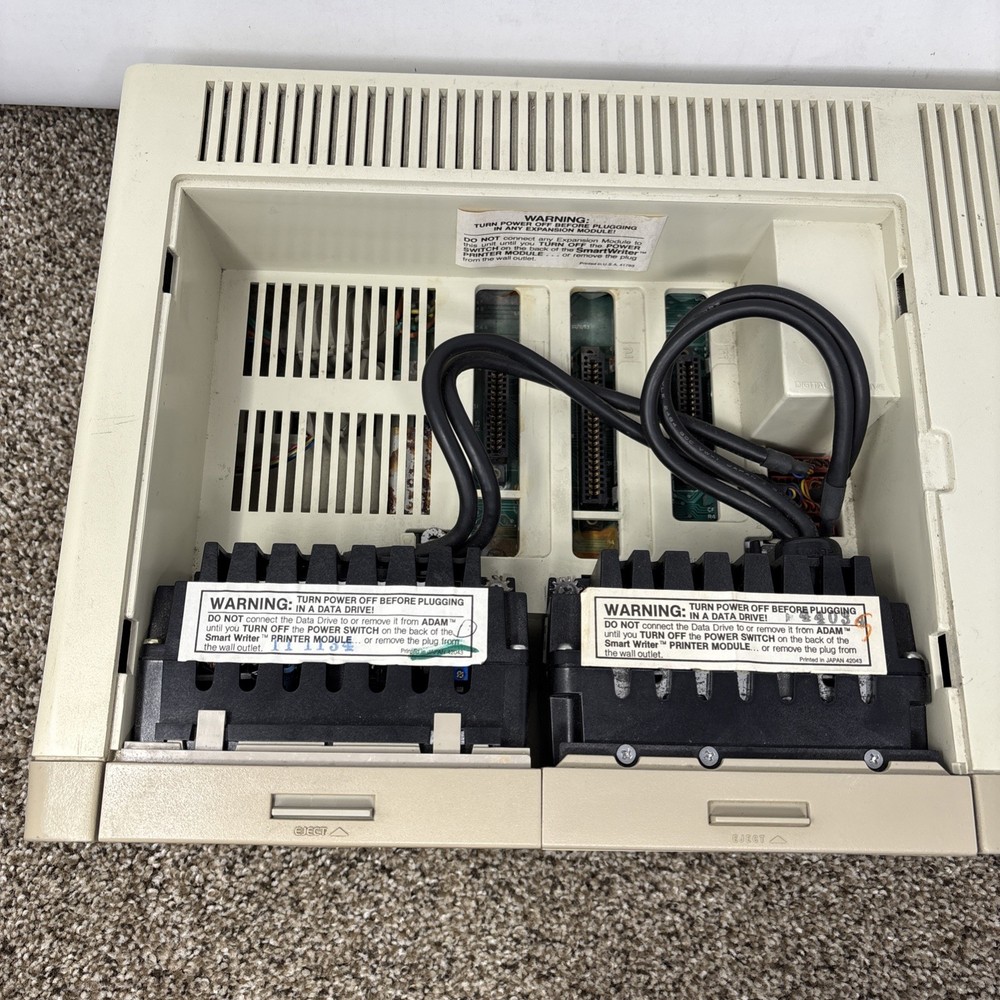 Coleco ADAM CPU ONLY Computer Cassette Drive ColecoVision System Working!