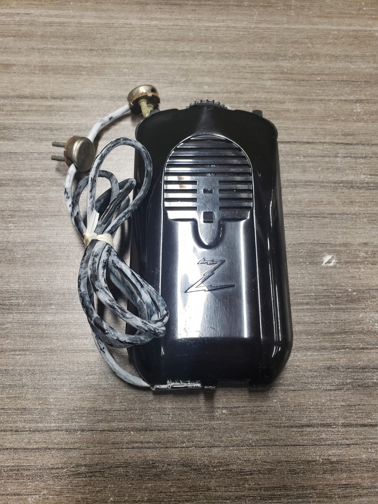 Antique Zenith A2A Radionic Hearing Aid Speaker with Box UNTESTED Vintage