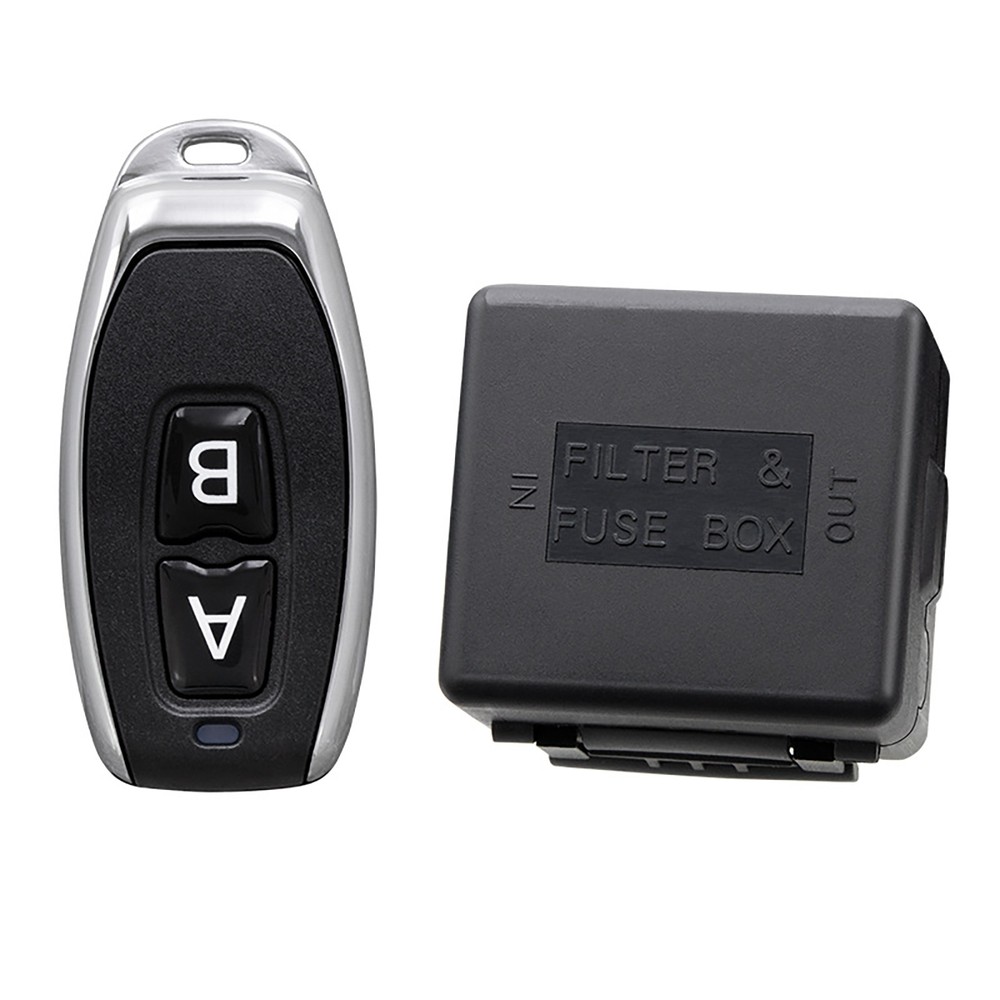 12V Channel Wireless Remote Control Relay Switch RF Transmitter Receiver