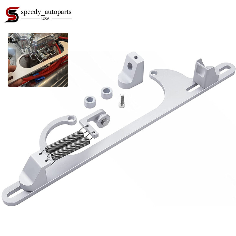 Aluminum Throttle Cable Carb Bracket For Holley 4150 4160 Carb 350 400 SBC
