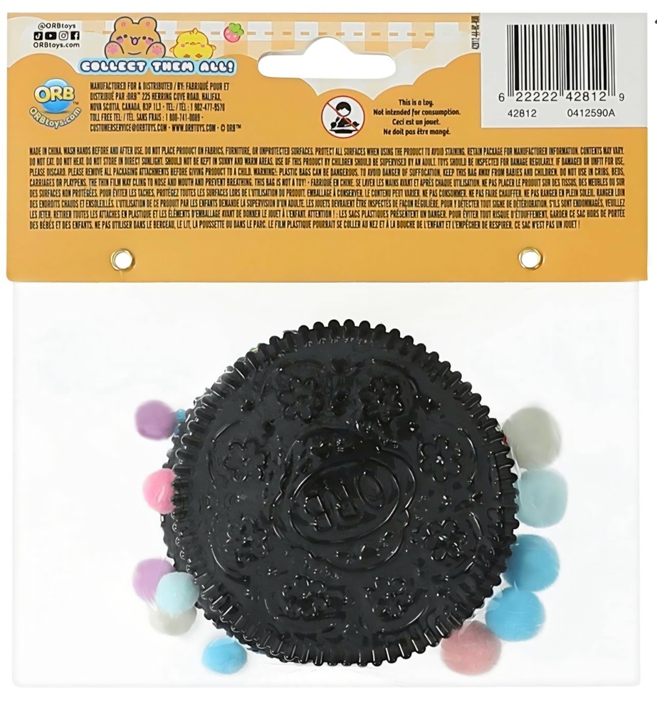 Taba-licious MEGA COOKIE Oreo Orb Curiosities Squeeze Toy Taba Squishy FAST SHIP