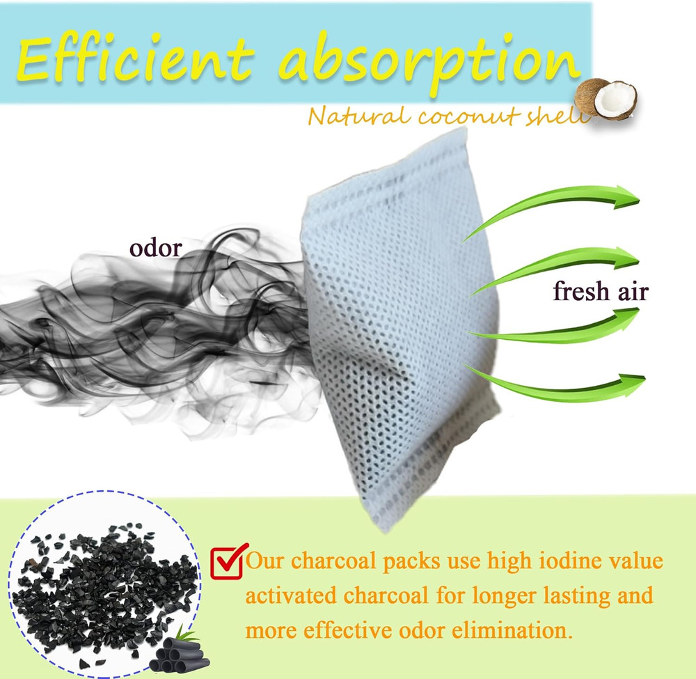 Compost Bin Deodorizers Carbon Filters Compatible with Compost Genie Kitchen Com